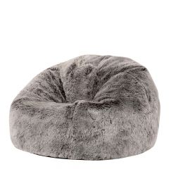 icon® Luxury Faux Fur Kids Classic Bean Bag