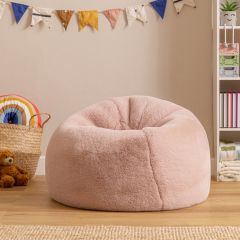 Icon Kids Kingston Faux Rabbit Fur Classic Bean Bag