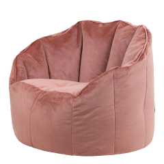 icon® Sirena Velvet Bean Bag Accent Chair
