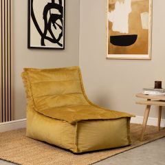 icon® Dolce Velvet Lounger Bean Bag
