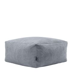 icon® Tetra Corduroy Modular Pouffe, Charcoal