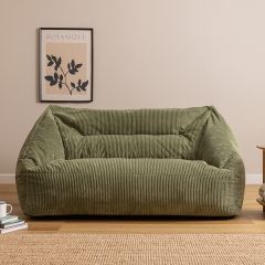 Cecilia Corduroy Two Seater Sofa Bean Bag