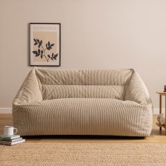 icon® Cecilia Corduroy Two Seater Sofa Bean Bag