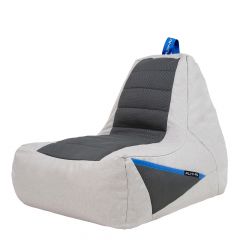 PLAY-R1 Meta Gaming Recliner Bean Bag, Grey