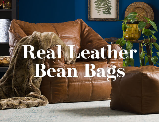 Real Leather Bean Bags Bean Bag Bazaar