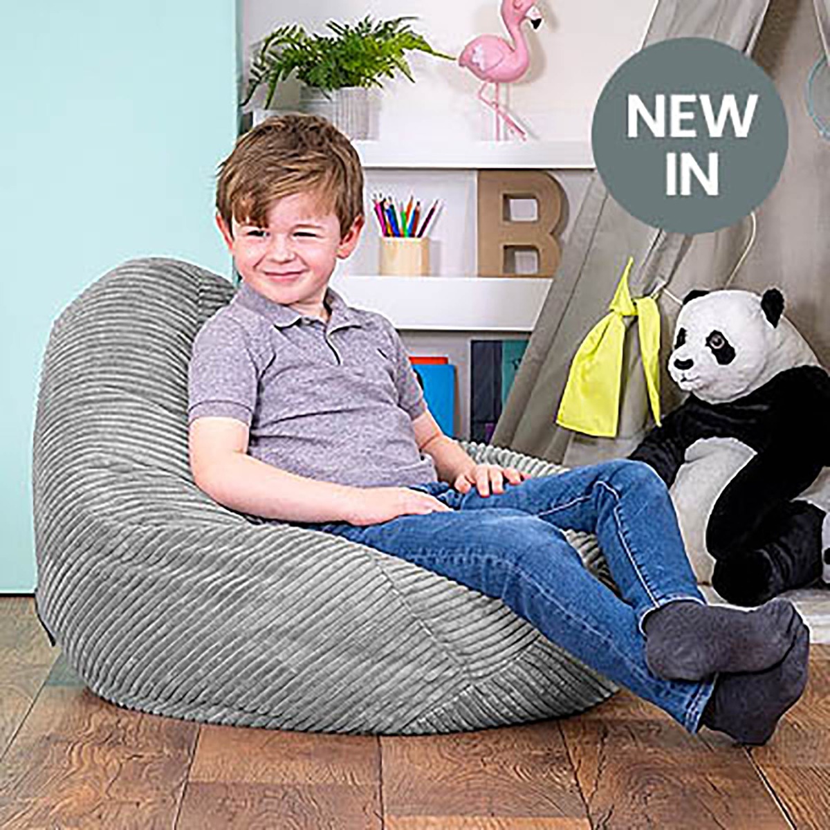 Cord Kids Bean Bag