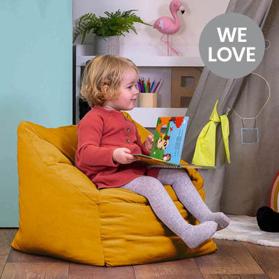 Kids Velvet Armchair