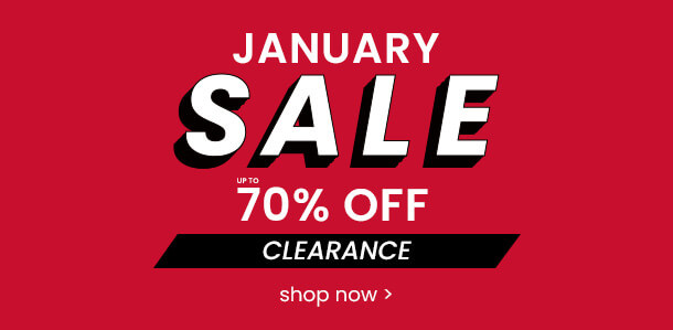 January Sale up to 70% Off