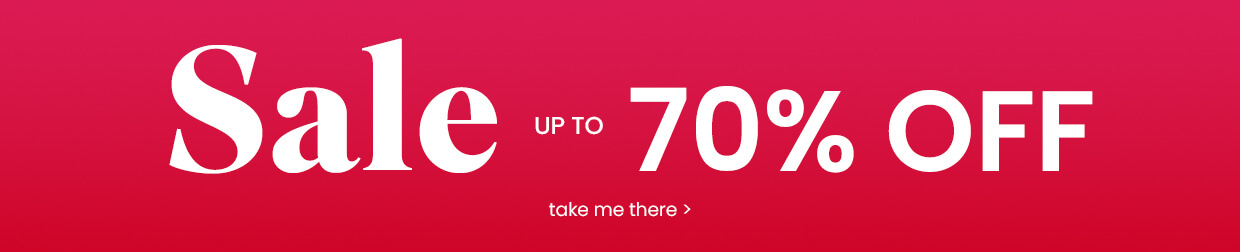 Sale up to 70% Off