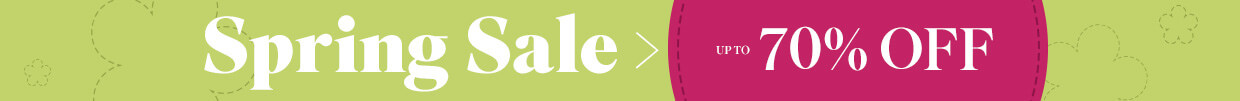 Spring Sale up to 70% Off