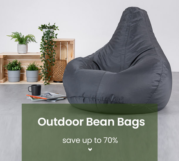 Shop Outdoor Bean Bags Waterproof & Hard Wearing Bean Bag Bazaar