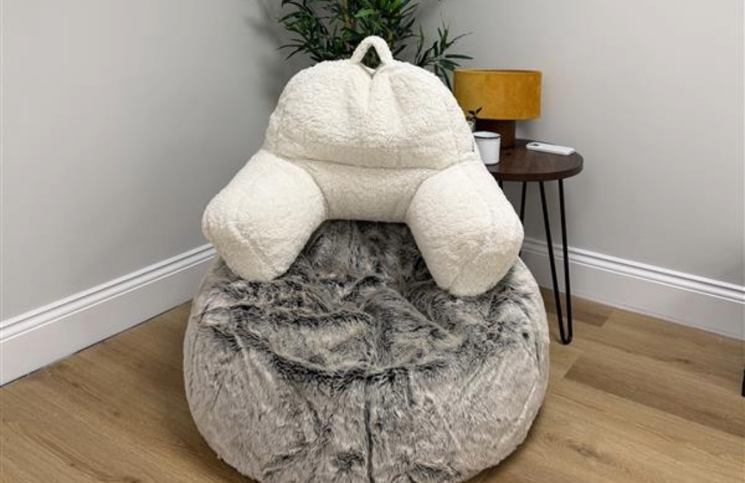 Double the Comfort: Get a FREE Support Pillow When You Buy any Faux Fur Classic Bean Bag