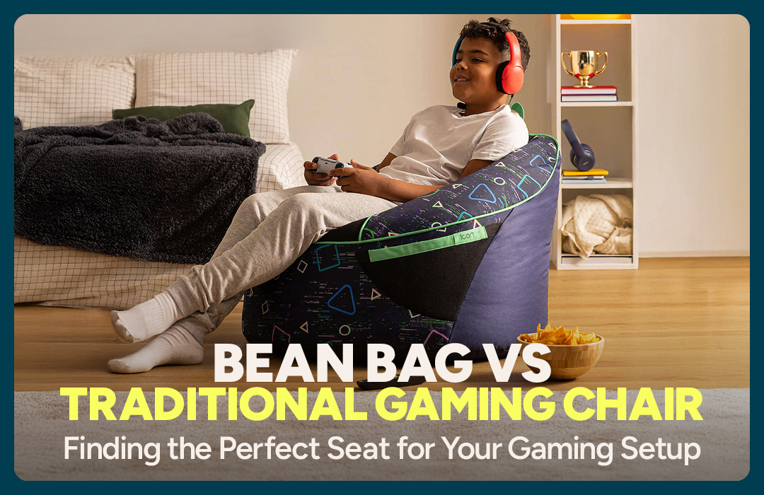 Bean Bag vs. Traditional Gaming Chair: Finding the Perfect Seat for Your Gaming Setup
