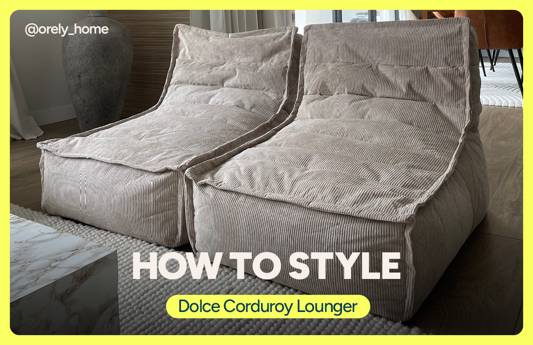 How to style: icon Dolce Corduroy Lounger