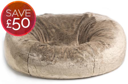 Giant Faux Fur Bean Bags