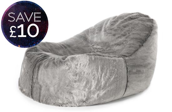 Bean Bag Faux Fur Lounger