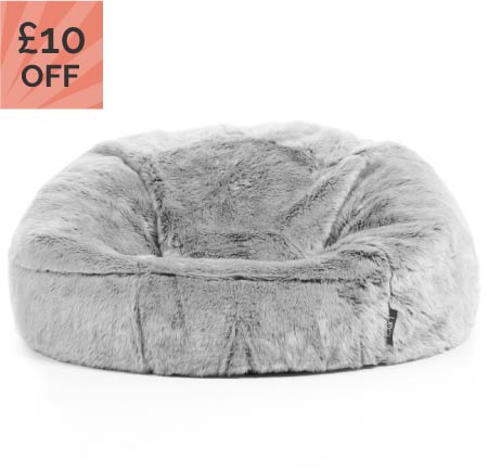 Faux Fur Bean Bags