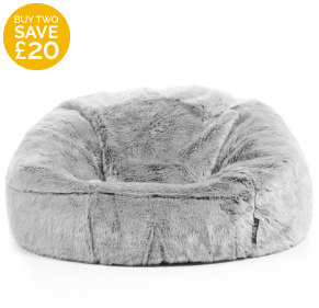 Faux Fur Bean Bags