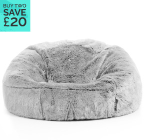 Faux Fur Bean Bags