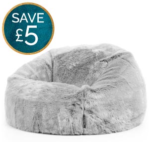 Faux Fur Bean Bags