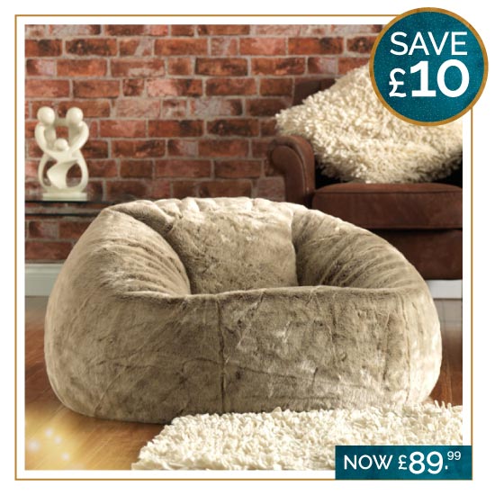 Faux Fur Bean Bags - Sub Banner