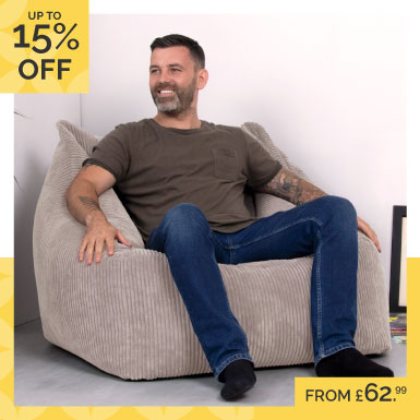 Cord Bean Bags - Sub Banner