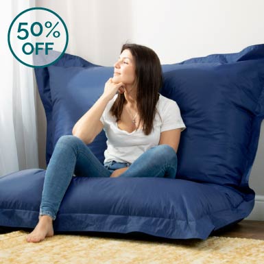 Giant Floor Cushion Bean Bag - Sub Banner