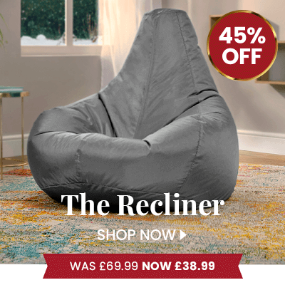 Recliner Bean Bag - Sub Banner