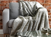 Fur throw