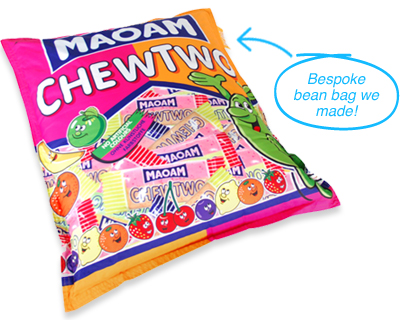 Custom Made Maoam Beanbag.